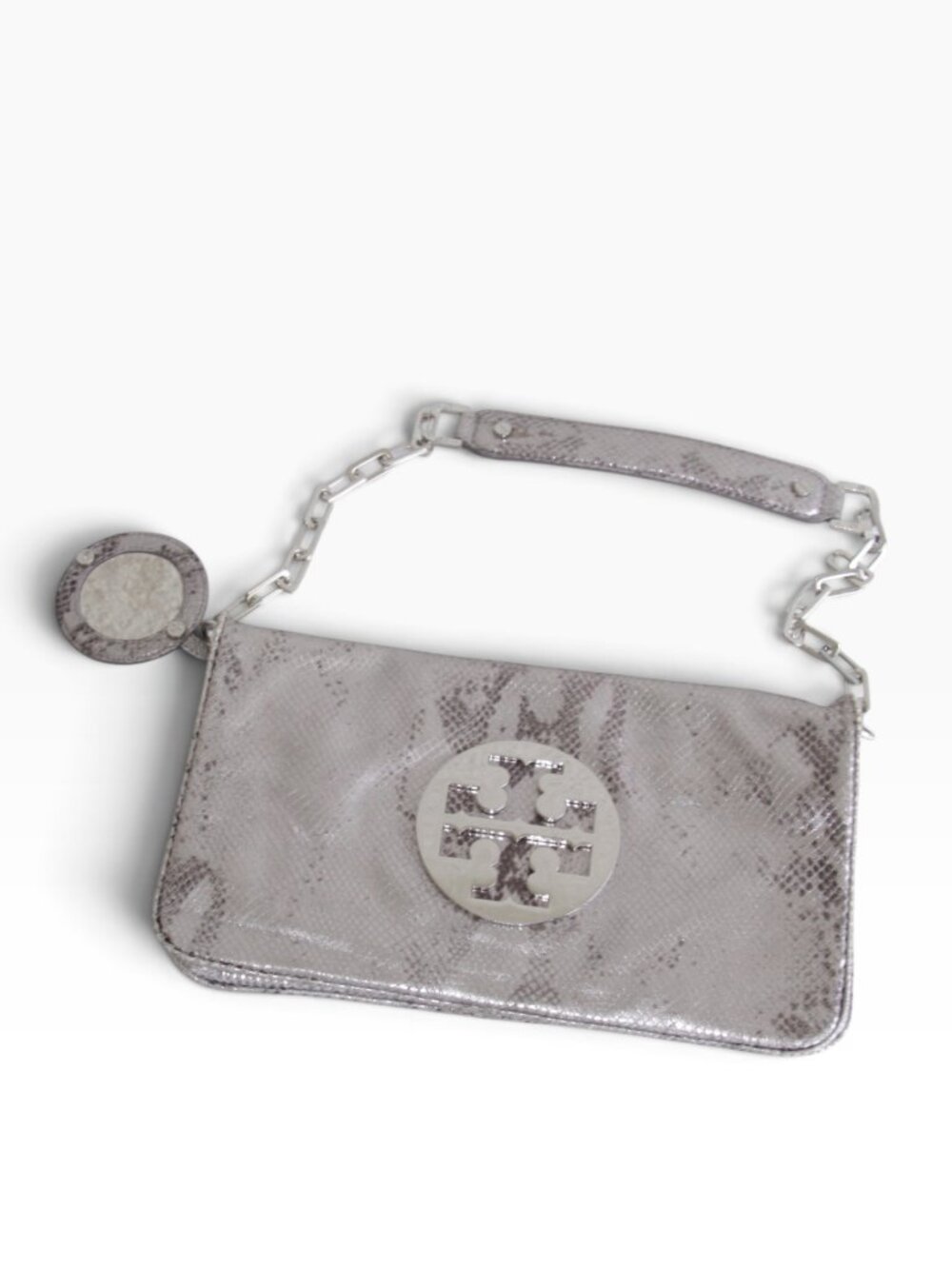 Tory Burch Snakeskin Chain Handbag